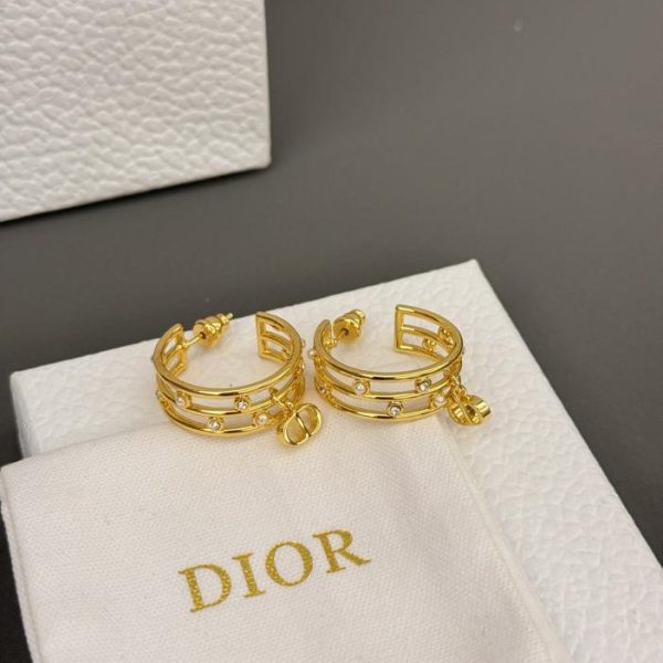 boucles d'oreilles créoles dior