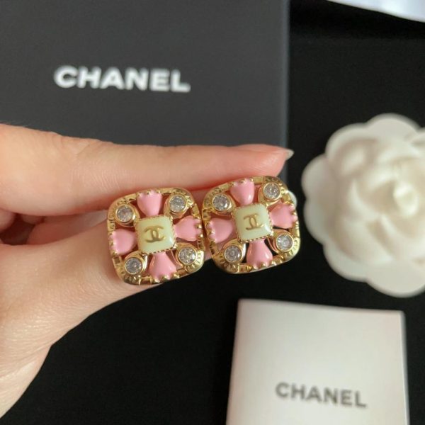Boucles d'oreilles Chanel double C