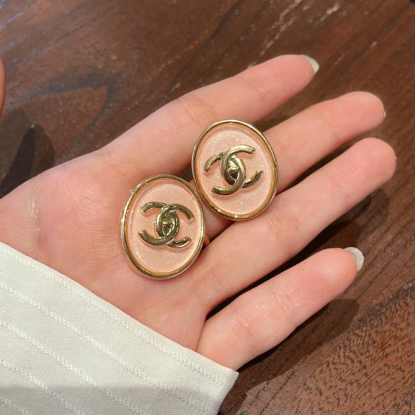 Boucles d'oreilles Chanel double C