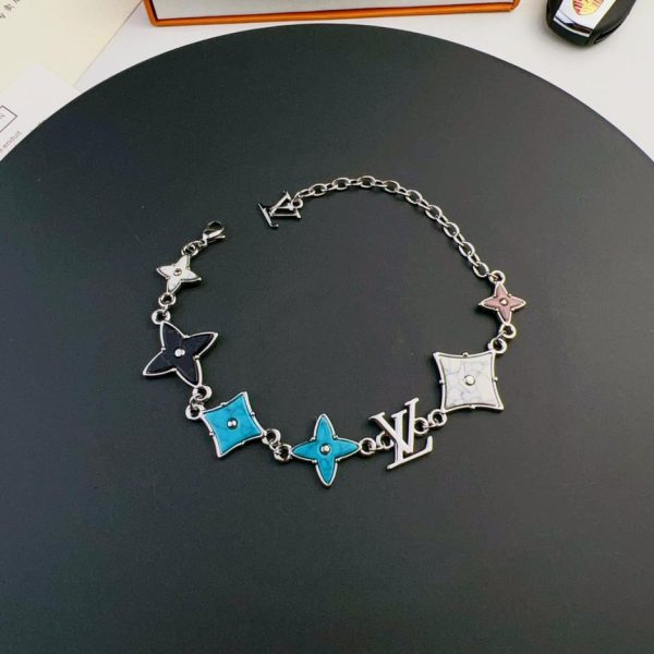 Bracelet bijoux laqué palladié multicolore LOUIS VUITTON