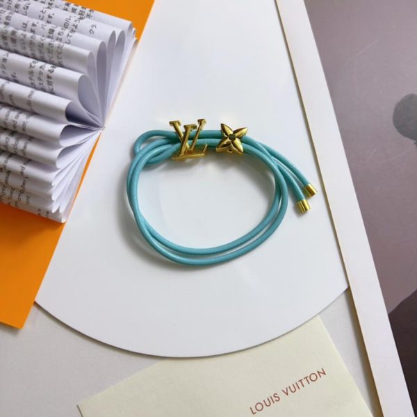Bracelet couple en cuir LOUIS VUITTON
