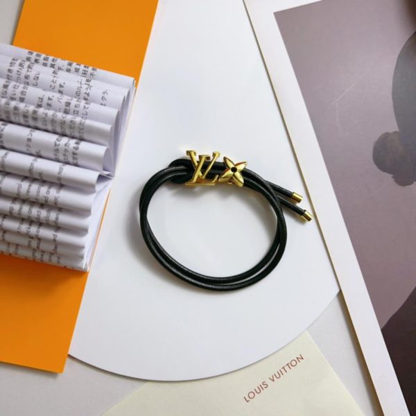 Bracelet couple en cuir LOUIS VUITTON