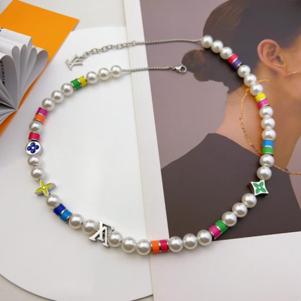 Collier LOUIS VUITTON Perle MNG PEARLS PARTY