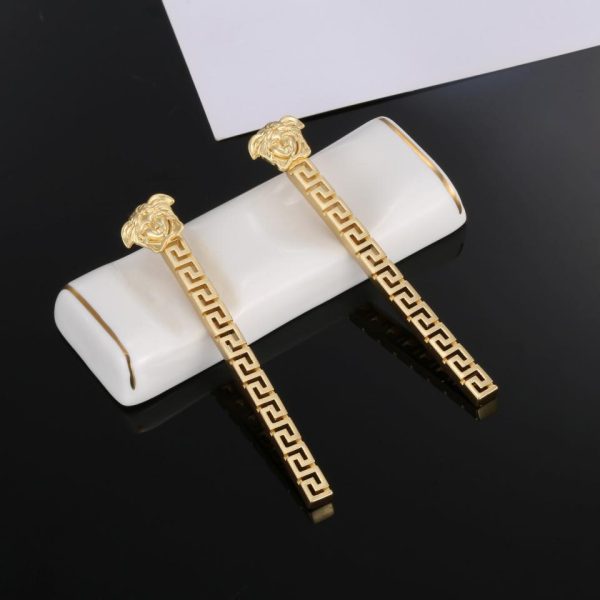 Boucles d'oreilles Versace en or