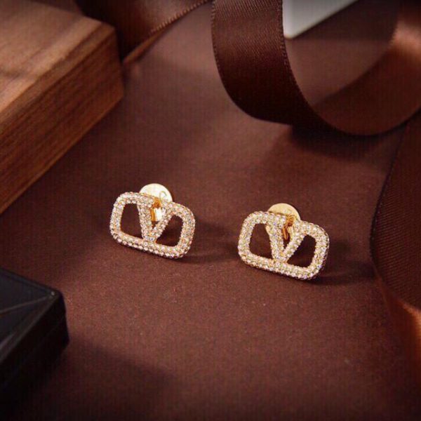 Boucles d'oreilles en diamants Valentino