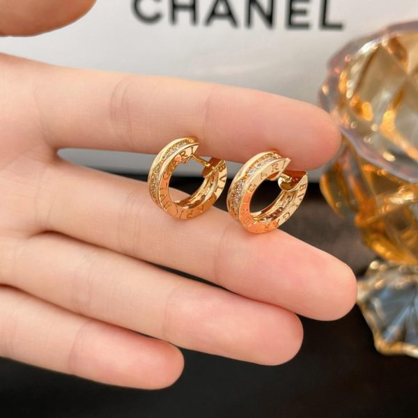 Boucles d'oreilles série Bvlgari B.zero1