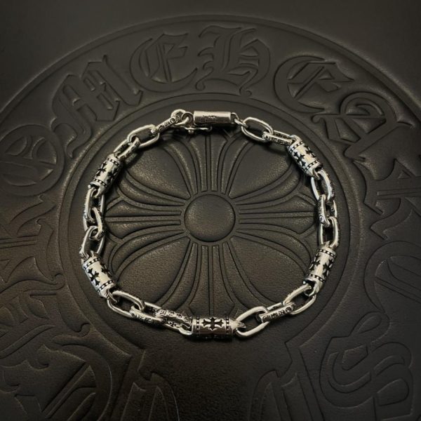 Bracelet à maillons croisés vintage Chrome Hearts