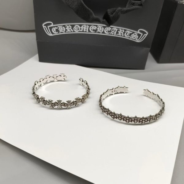 Bracelet Coeurs Chromés