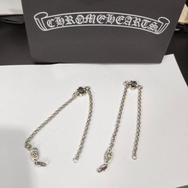 Bracelet Coeurs Chromés
