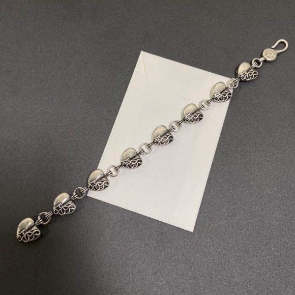 Bracelet d'amour en détresse Chrome Hearts