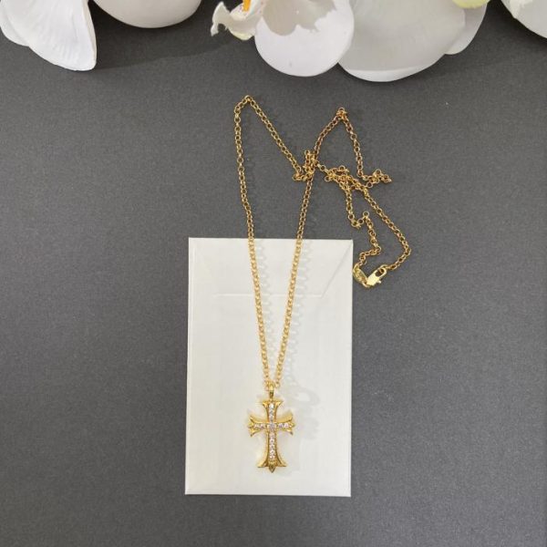 Collier croix en diamant Chrome Hearts