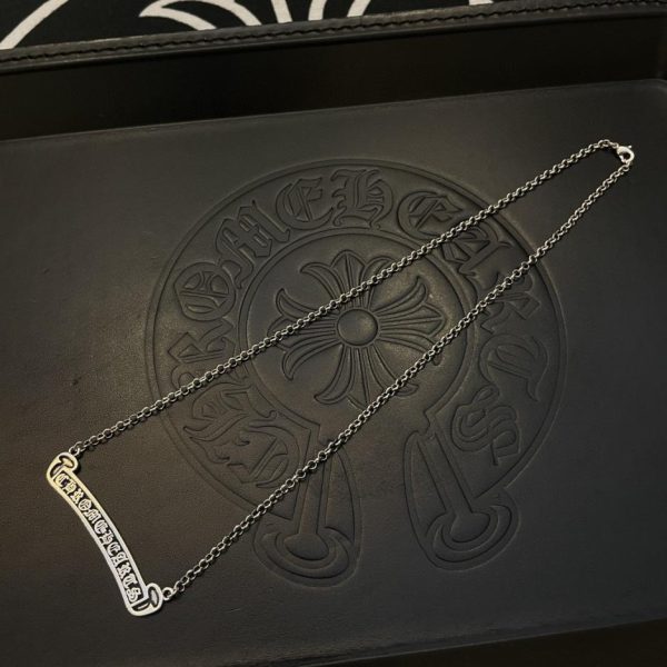 Collier de clavicule en fer à cheval Chrome Hearts
