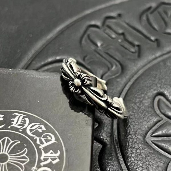 Bague ouverte Chrome Hearts