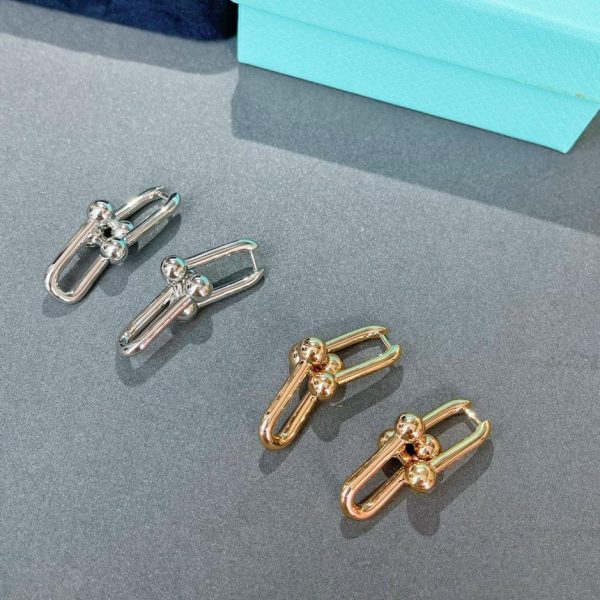 Boucles d'oreilles créoles Tiffany Hardwear
