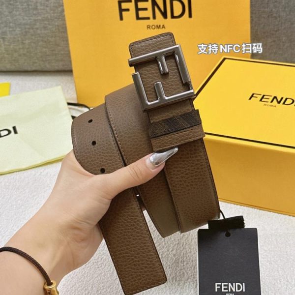 Ceinture FENDI double largeur 4,0cm