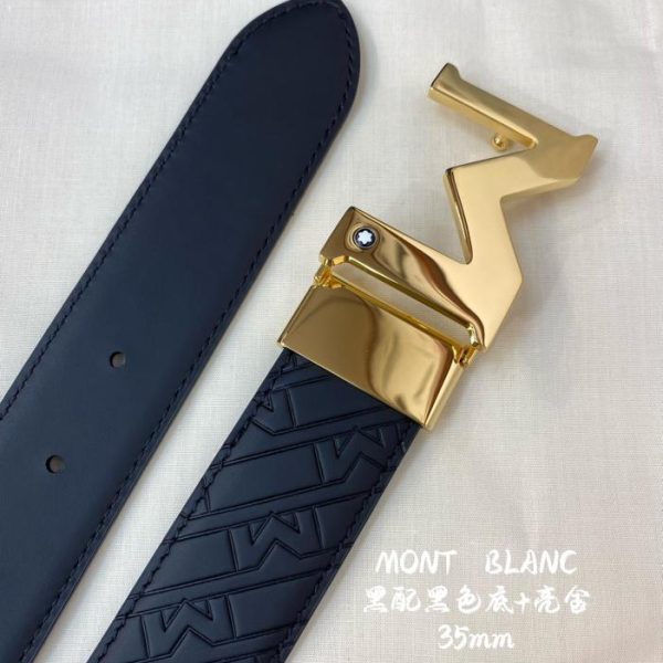 Ceinture Montblanc de 3,5 cm de large