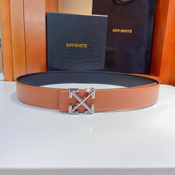 Ceinture haut de gamme Off-White largeur 4,0cm