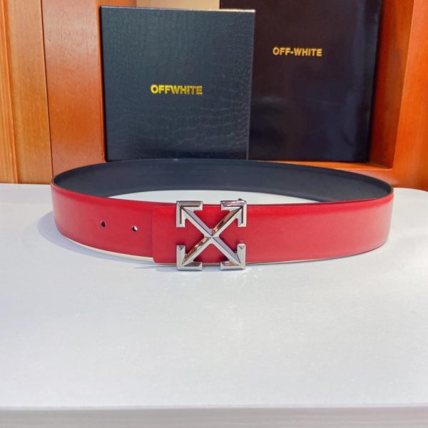 Ceinture haut de gamme Off-White largeur 4,0cm