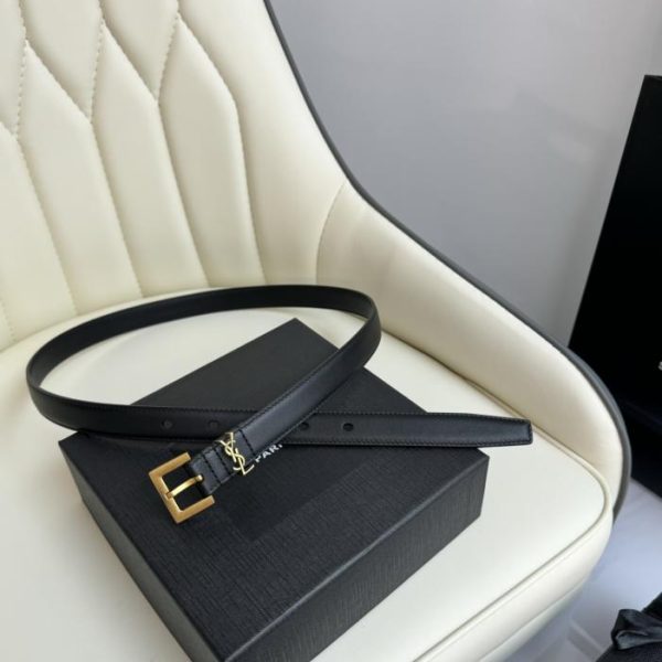 Ceinture femme Saint Laurent largeur 2,0 cm