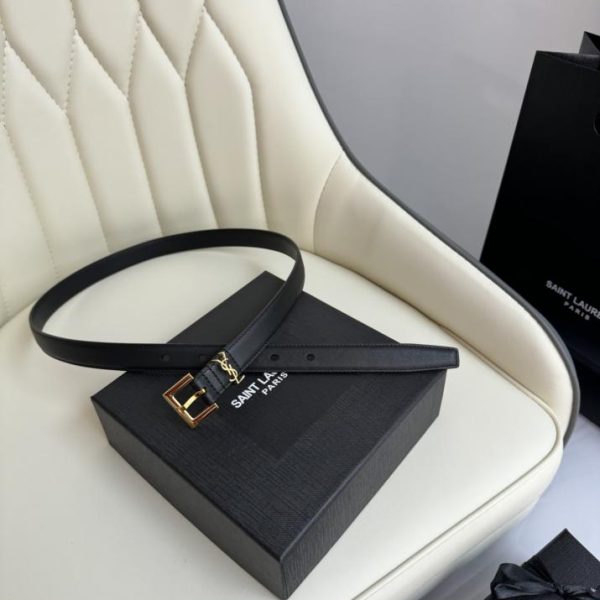 Ceinture femme Saint Laurent largeur 2,0 cm