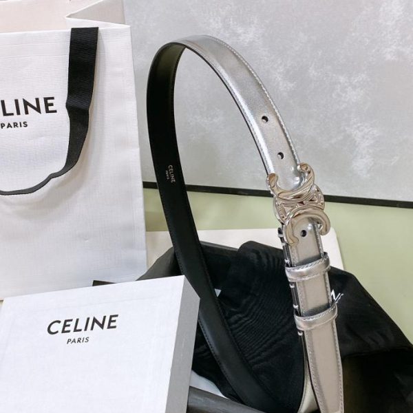 Ceinture Céline TRIOMPHE TAURILLON moyenne 2,5cm
