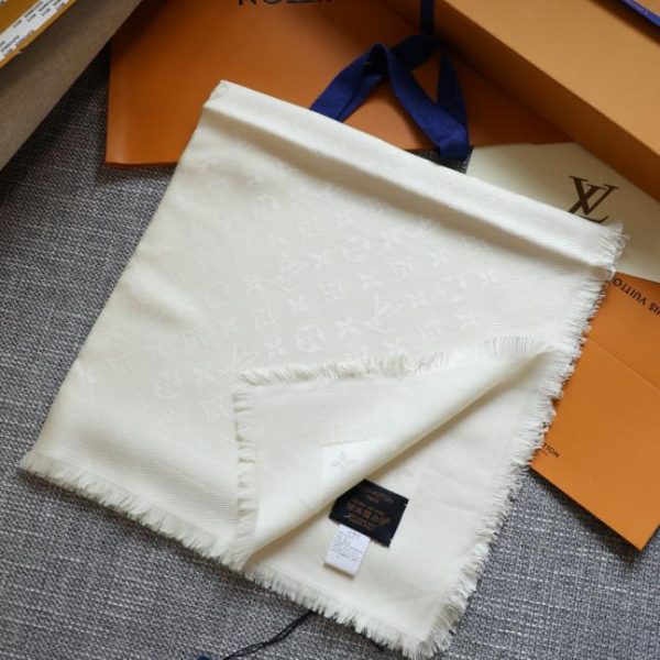 Foulard carré en cachemire Louis Vuitton