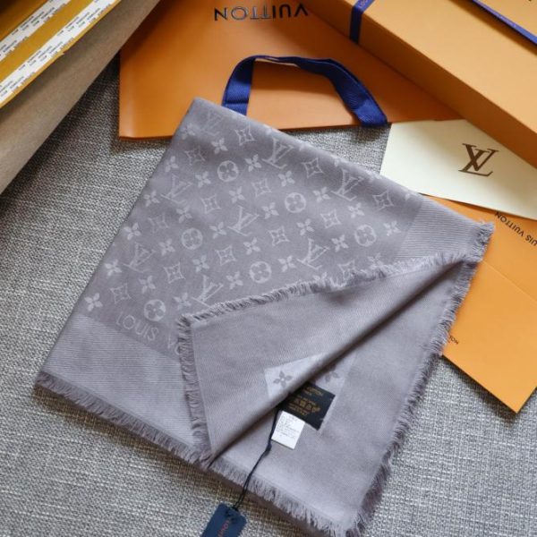Foulard carré en cachemire Louis Vuitton