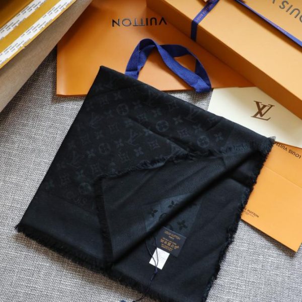 Foulard carré en cachemire Louis Vuitton