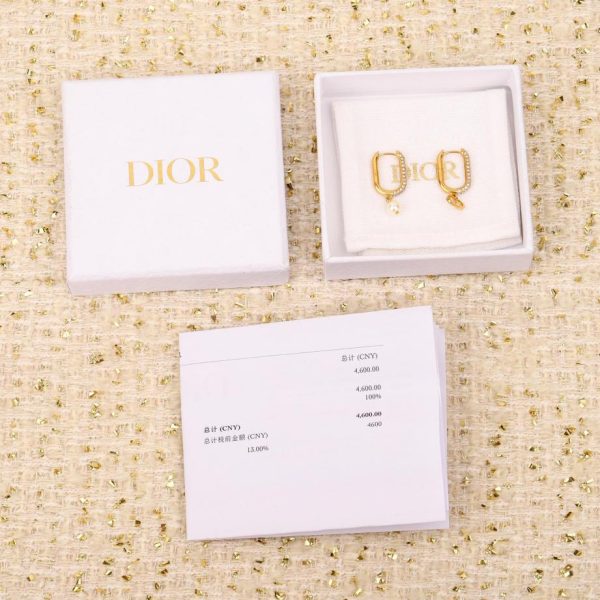 Boucles d'oreilles diamant Dior