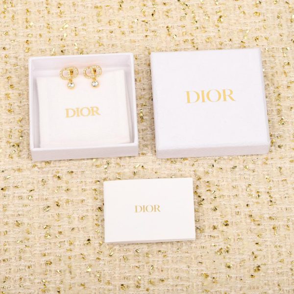Dior nouvelles boucles d'oreilles CD