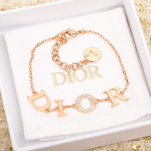 Bracelet lettre Dior