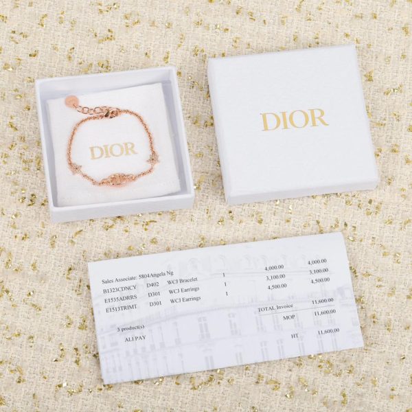 Bracelet étoile CD monocouche Dior
