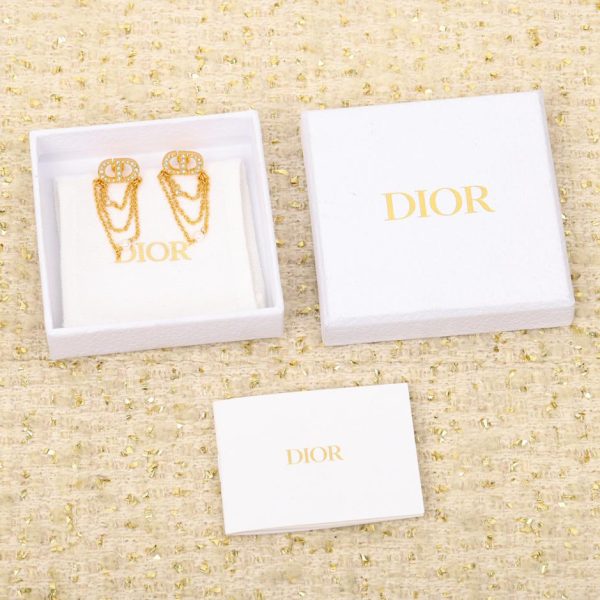 Boucles d'oreilles pampilles Dior