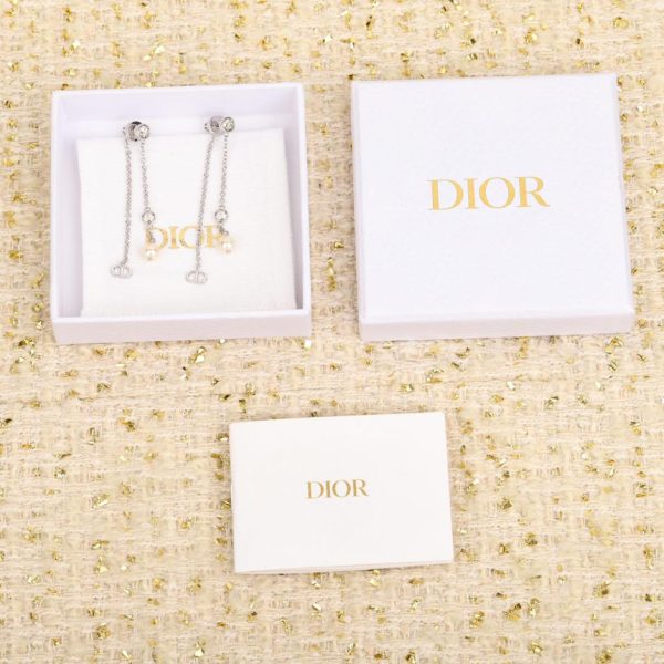 Dior nouvelles boucles d'oreilles à pampilles