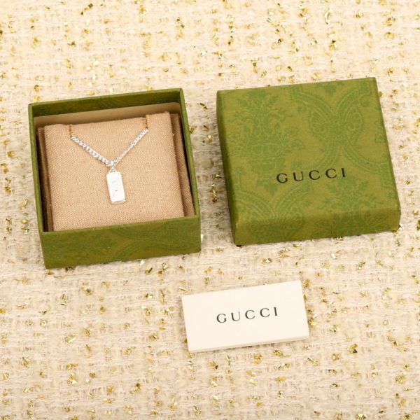 Collier Gucci Double G en argent sterling