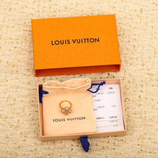 Bague trèfle à quatre feuilles LV