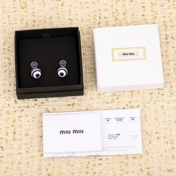 Boucle d'oreille Miu Miu
