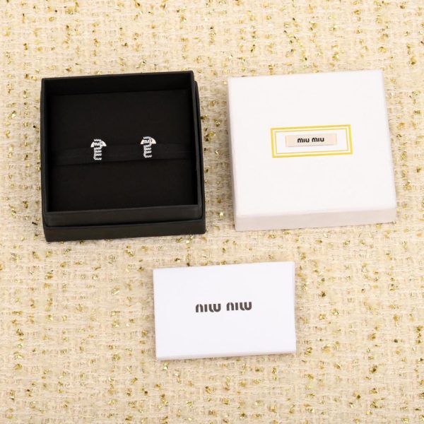 Boucles d'oreilles diamant Miu Miu