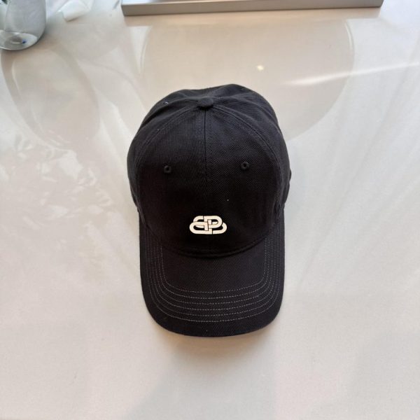 Balenciaga nouvelle casquette de baseball en coton lavé personnalisé
