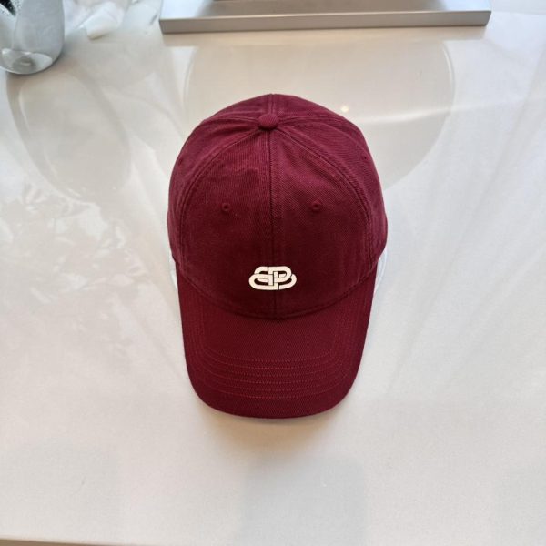 Balenciaga nouvelle casquette de baseball en coton lavé personnalisé