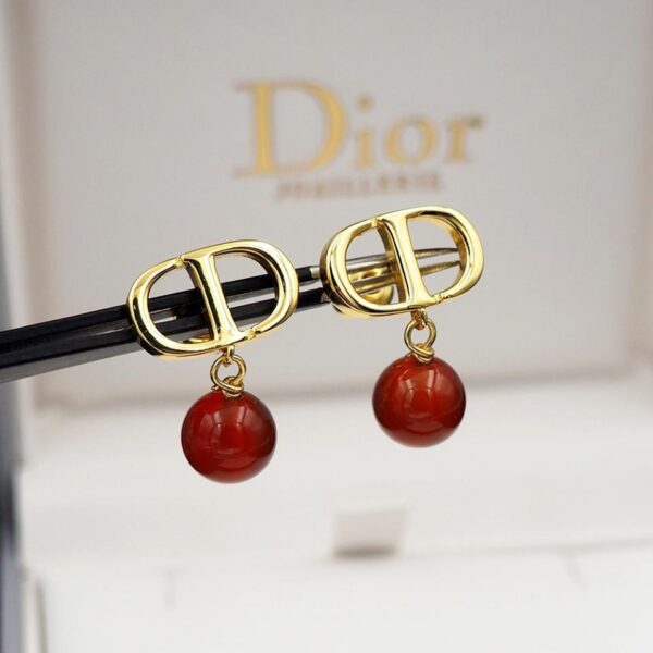 Boucles d'oreilles Petit CD de Dior D (608C)
