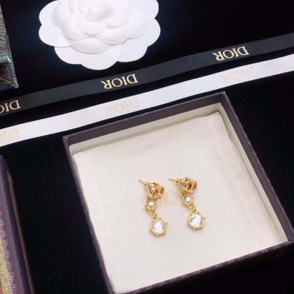 Compteur de boucles d'oreilles Dior (83B7)