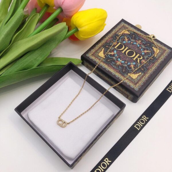 Collier diamant mini CD DIOR (BBFD)