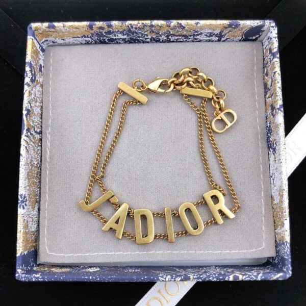 DIOR nouveau produit JADIOR logo bracelet double couche haute (3069)