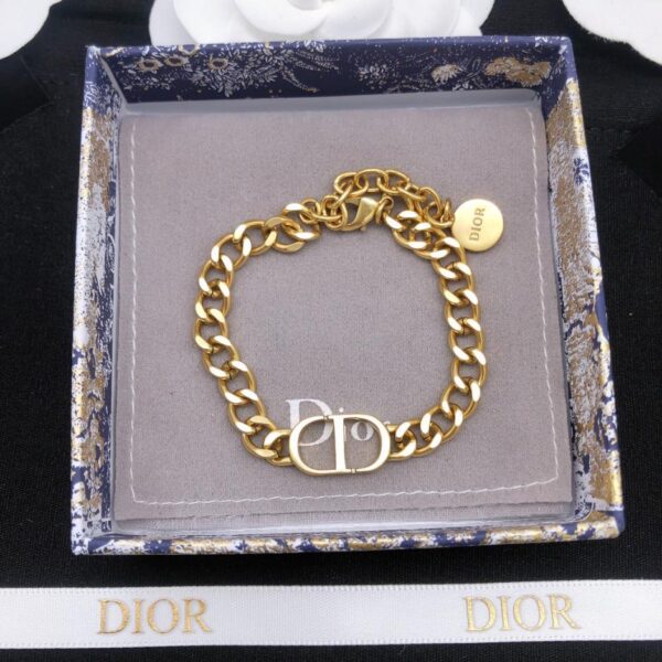 Bracelet chaîne épaisse Dior (AFBD)