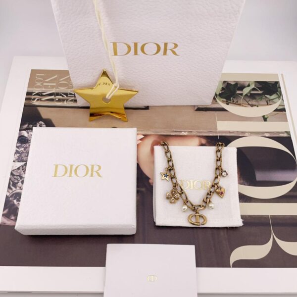Collier multi-accessoires vintage Dior (3517)