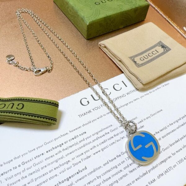 Le dernier collier classique de Gucci, série Anger Forest, double G (77B4)