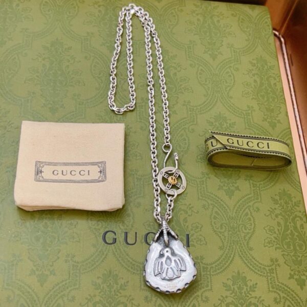 Gucci dernier collier série Anger Forest double g (54F4)