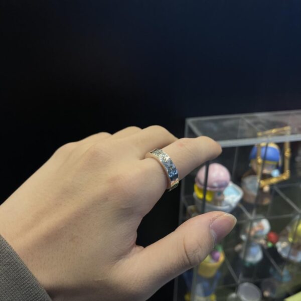 Bague double épées Chrome Hearts 6 mm