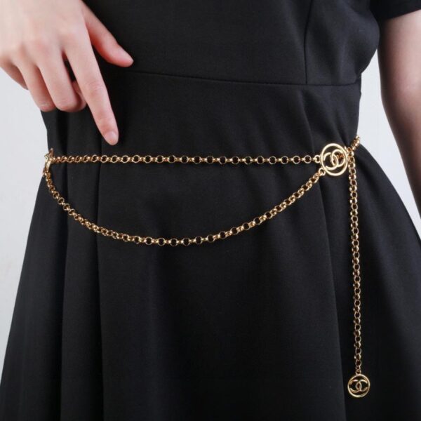 Chanel nouvelle chaîne de taille (7D1B)